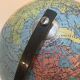 Terrestrial globe 1960 Tripod Taride luminous in vintage world map glass
