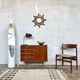 Scandinavian sideboard, vintage TV/hifi unit - 50s/60s - Scandinavian style