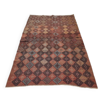 Tapis turc vintage fait main 128x190 cm