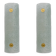 Pair of Modern Italian Murano Glass Green Water and Brass Wall Sconces