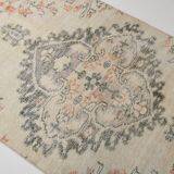 3x9 Cream Brown Persian Runner Rug, 88x272Cm