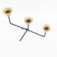 Chandelier de table minimaliste, Belgique, années 1970