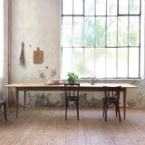 Vintage pine farm table