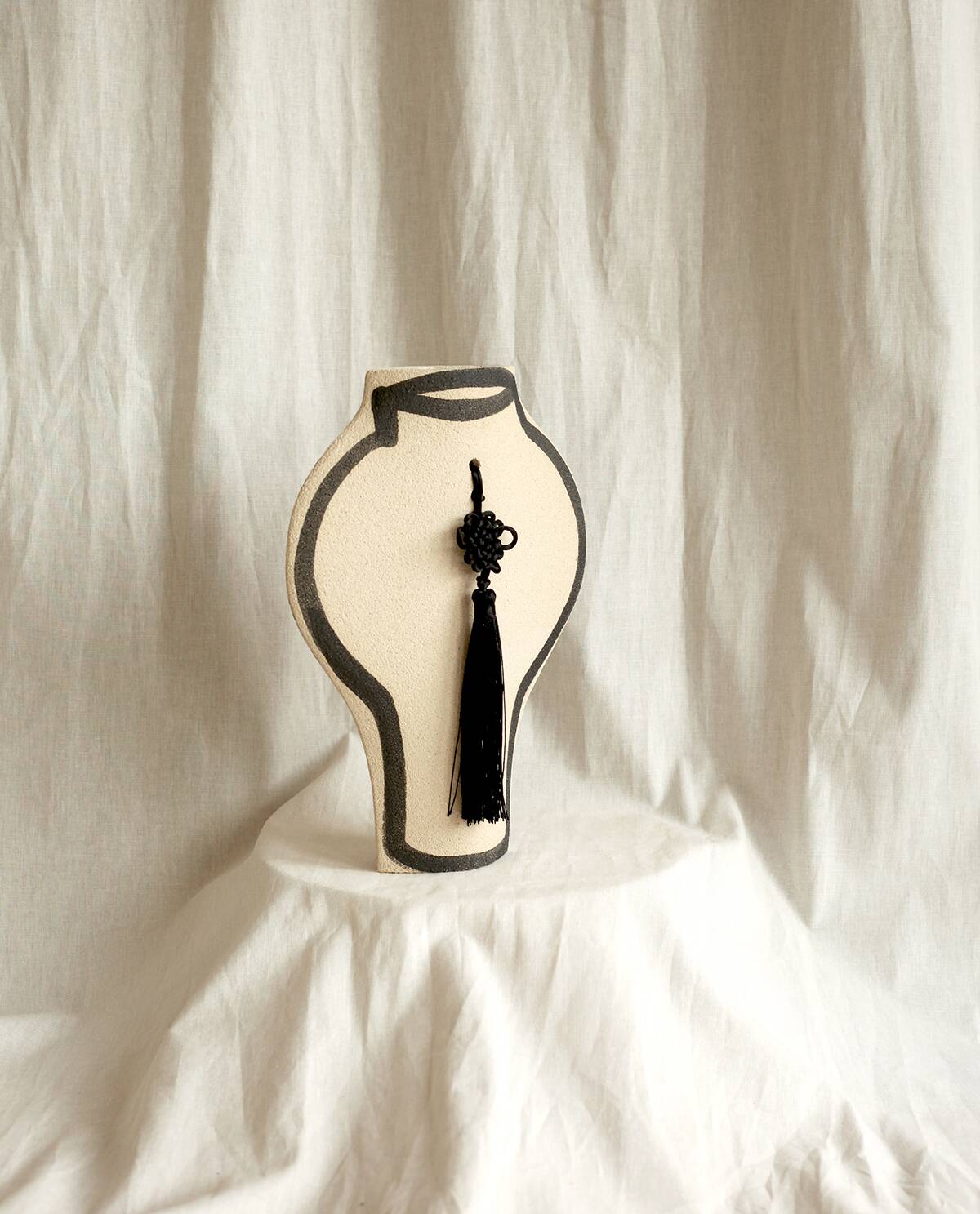 Ceramic Vase 'Braided Dal'