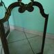 Old solid brass chimney fire barrier, 3 shutters, 2 handles