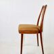 Camel Brown Natural Leather Dining Chair, 1970s