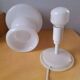 Murano opaline mushroom lamp, 1970
