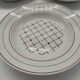 Set of 3 Betty hollow plates from the Lunéville factory