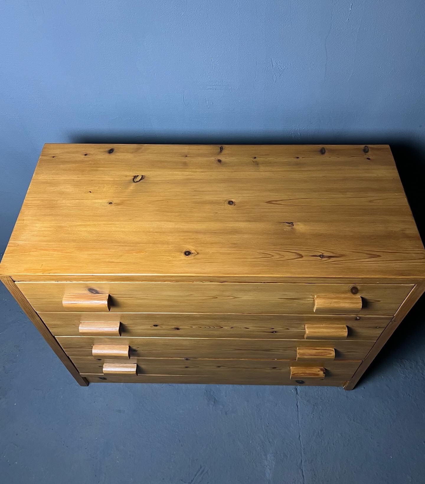 Pine chest of drawers 4 drawers, 80s