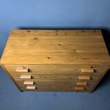 Pine chest of drawers 4 drawers, 80s