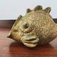 Bronze Fish Ashtray Attributed to Walter Bosse