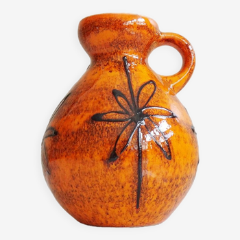 Vase with floral decoration from Ilkra ceramics