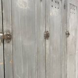XXL workshop locker with blue patina