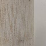 Glass and brass floor lamp