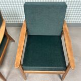 Pair of Scandinavian armchairs (renovated)