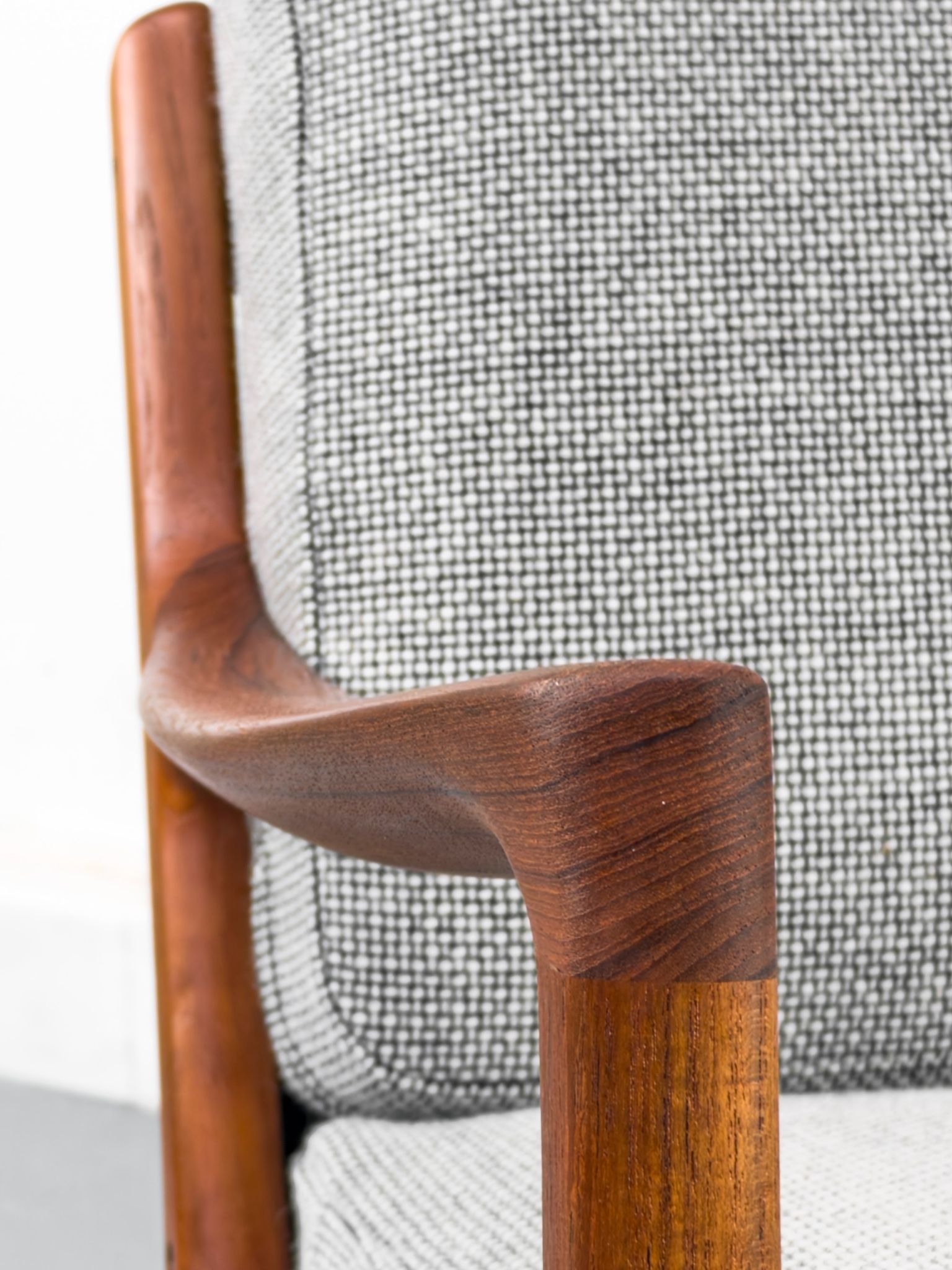 Senator Rocking Chair in Teak by Ole Wanscher for Cado, 1974