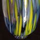 Large Murano glass vase, handmade, 38 cm high