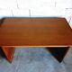 Bureau de direction vintage en bois et teck années 50/60