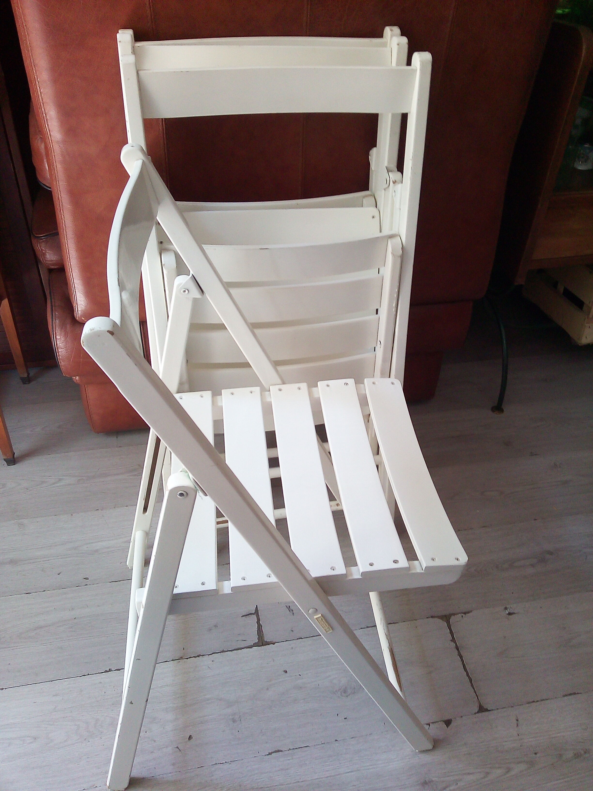 Folding chairs