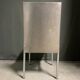Rare set of 4 Aluminium side chairs 1980's
