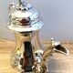 Elegant Louis XV Style Rocaille Silver Metal Tea Coffee Pot