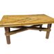 Vintage bamboo and rattan step stool