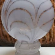 Globe lamp Italy marbled decoration space age