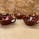 Series 5 mugs hbcm ceramic brown vintage #b283