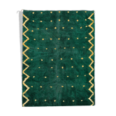 Modern Moroccan carpet green