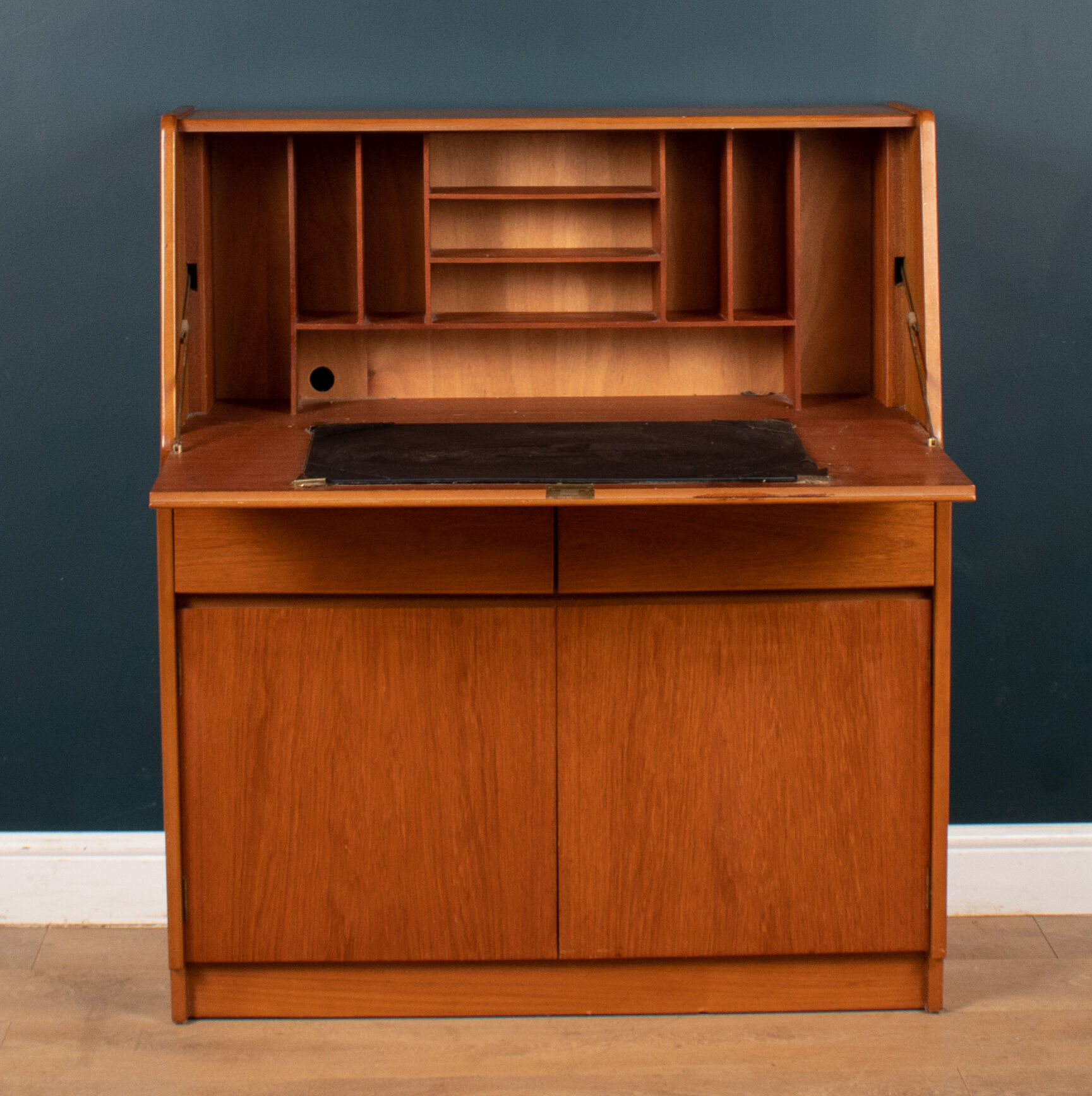 Retro Teak 1960s Mid Century Bureau Desk By Remploy