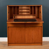 Retro Teak 1960s Mid Century Bureau Desk By Remploy