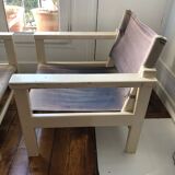 Pair of safari armchairs