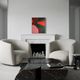 Abstract painting no. 4 on stretched canvas
