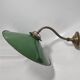 Wall light in enamelled sheet metal