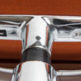 Eames lounge chair model EA 216 softpad in cognac