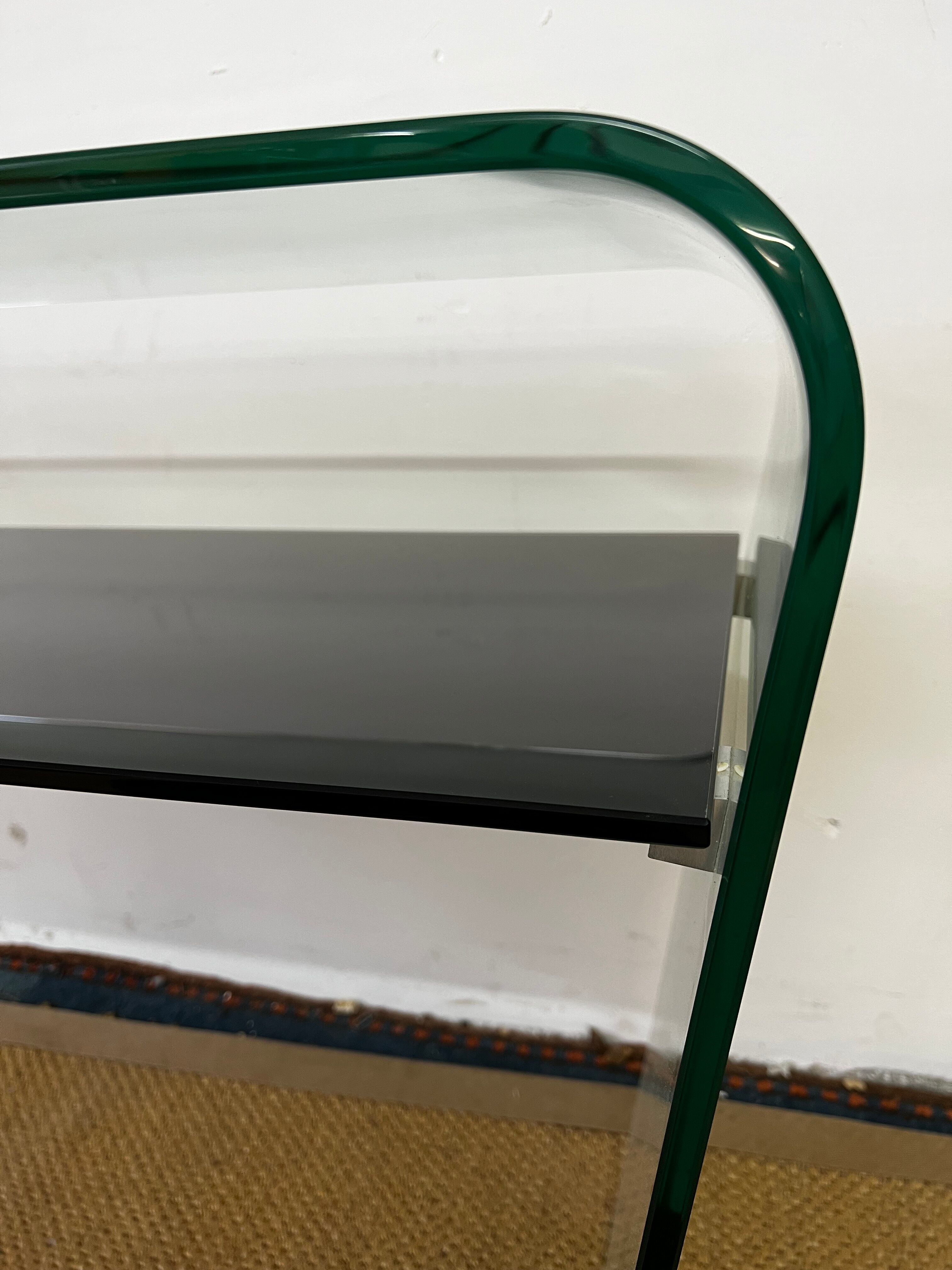 Tempered glass console