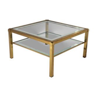 Golden coffee table