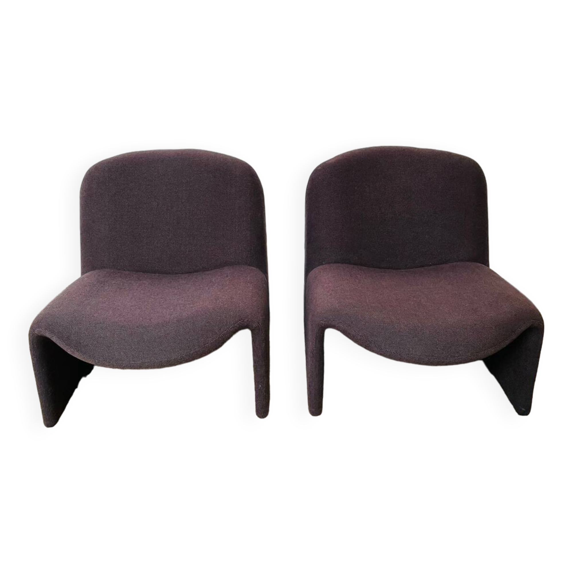 Alky Chairs by Giancarlo Piretti for Anonima Castelli, Italy, 1970s, Set of 2