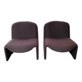 Alky Chairs by Giancarlo Piretti for Anonima Castelli, Italy, 1970s, Set of 2