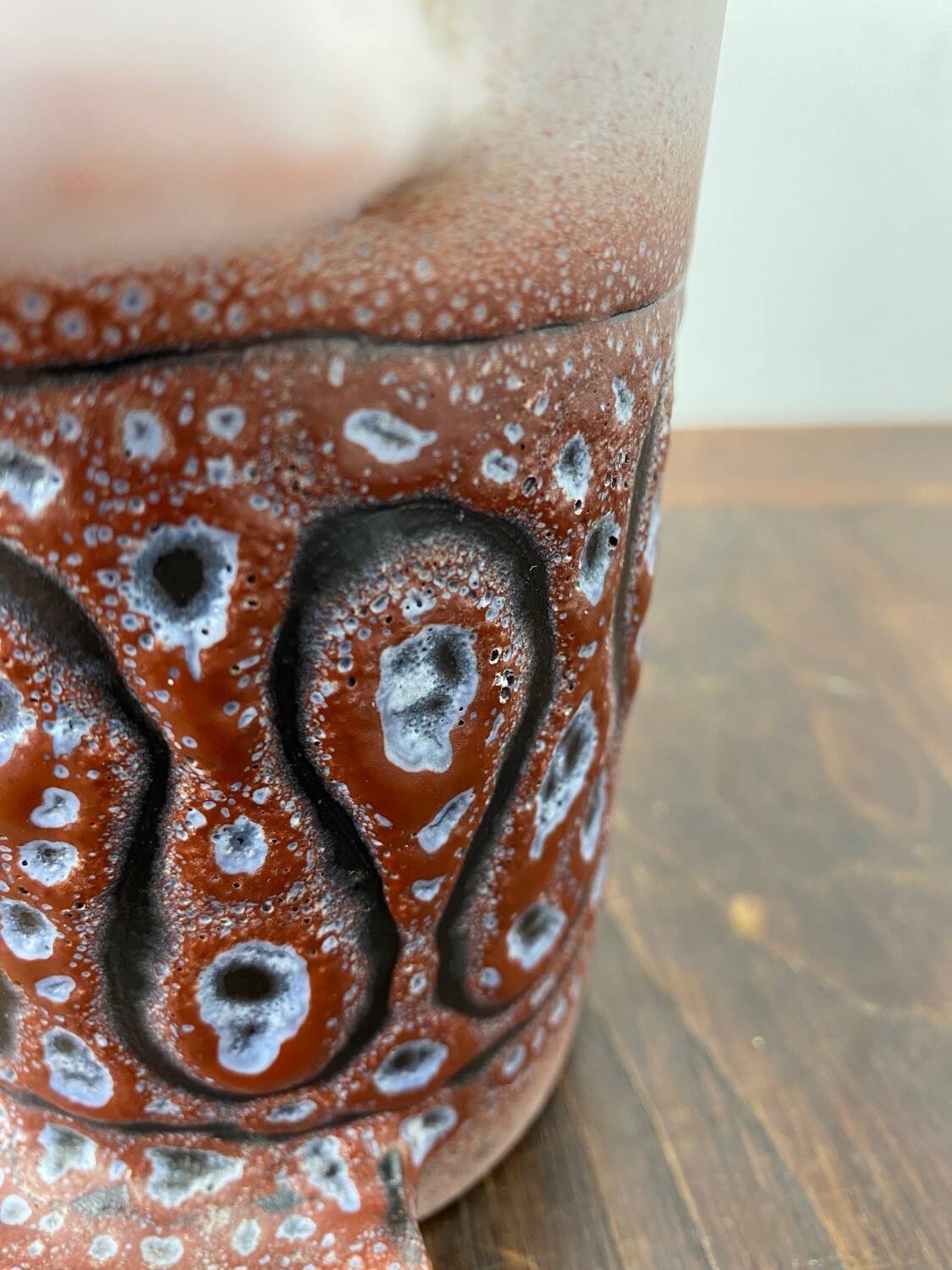 Jean Austruy stoneware vase or pitcher