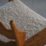 Henning Kjærnulf, Lounge Chairs "Razorblade", Danish design from the mid-century, 1960s.