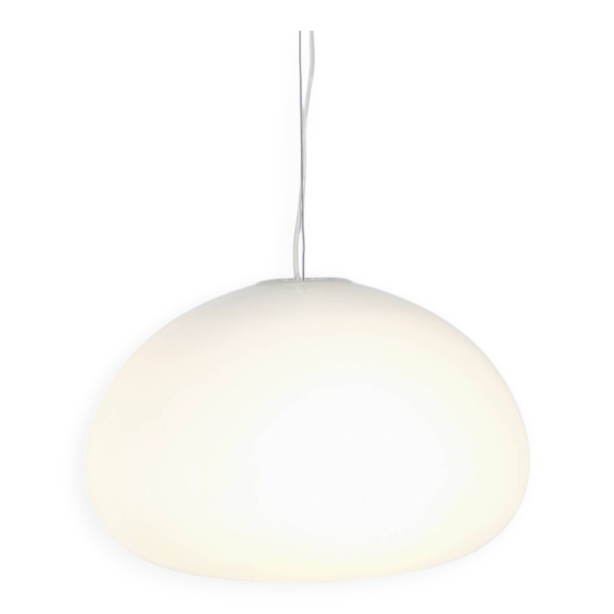 Black and White pendant light by Pier Giacomo & Achille Castiglioni for Flos - 1960s