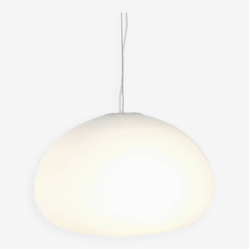 Suspension Black and White par Pier Giacomo & Achille Castiglioni pour Flos - 1960s