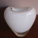 Maria Christina Hamel Murano white and transparent heart vase
