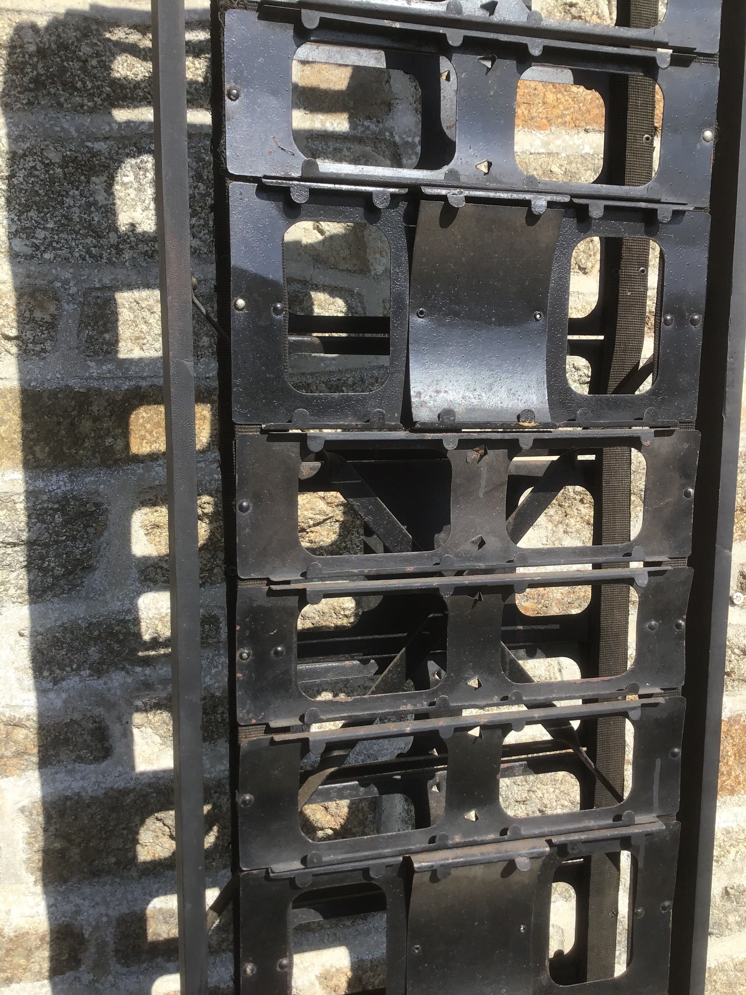 Former postcard drop-down display