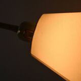 Scandinavian vintage gold floor lamp