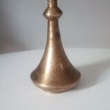 Vintage solid brass soliflore vase