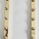 Brass Mirror Wall Lamps, Set of 2