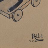 Raba 1926 - Dessin animé bizarre intéressant