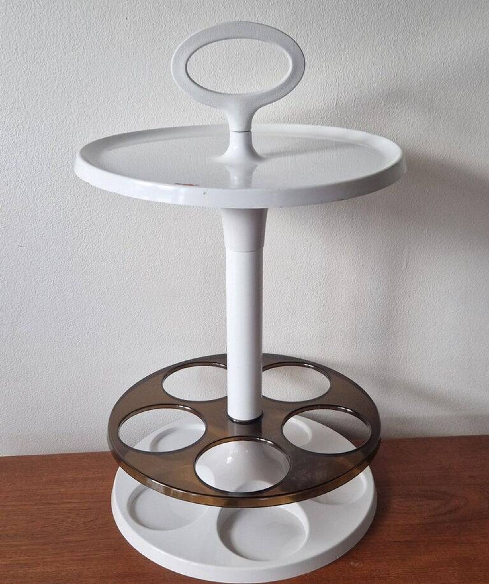 Midcentury Bottle Stand Flair, design Marc Held, Netherlands, 1970s